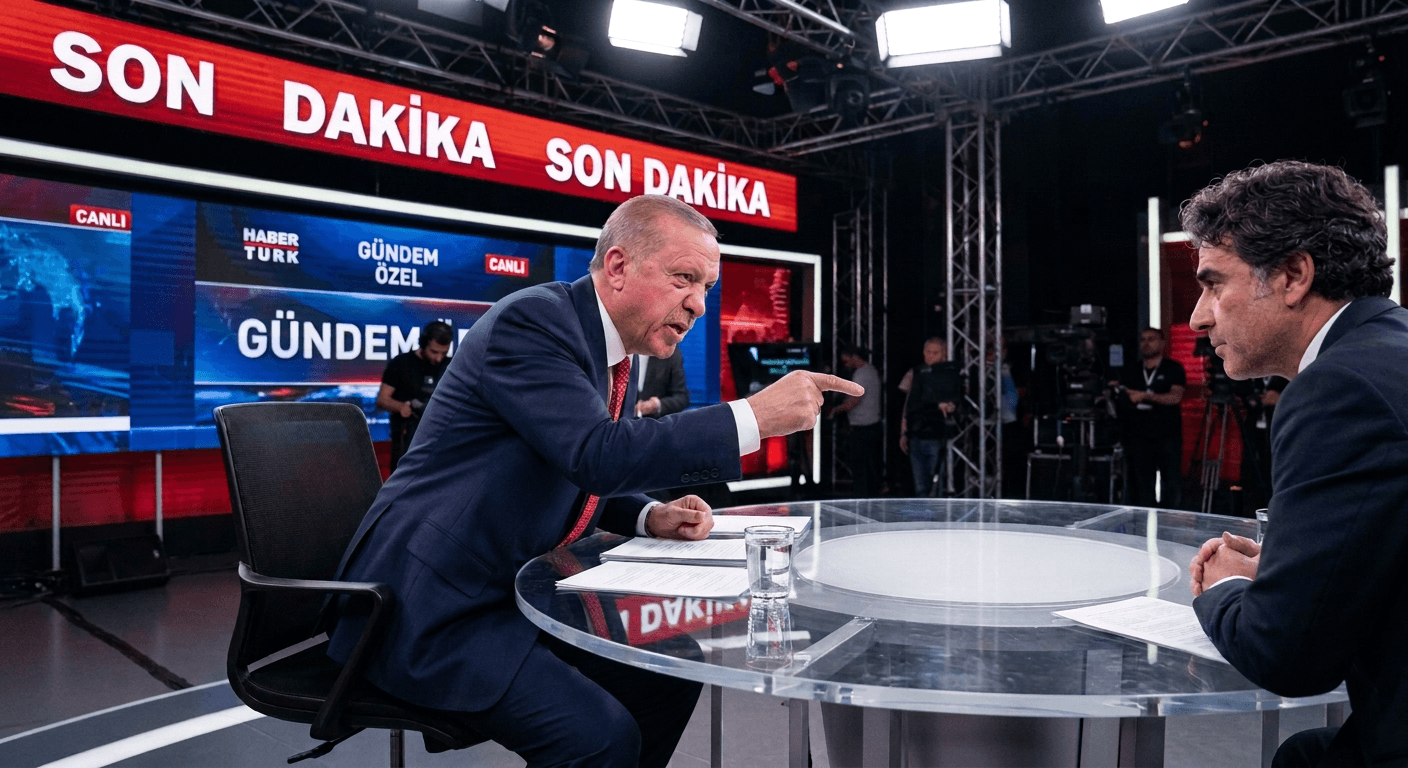 Yücel Direkt stüdyosu — program başlamadan önce
